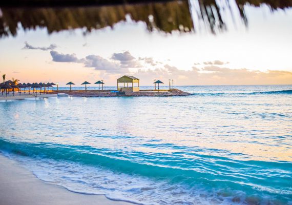 Crystal-clear waters of the Red Sea, ideal for snorkeling and diving adventures