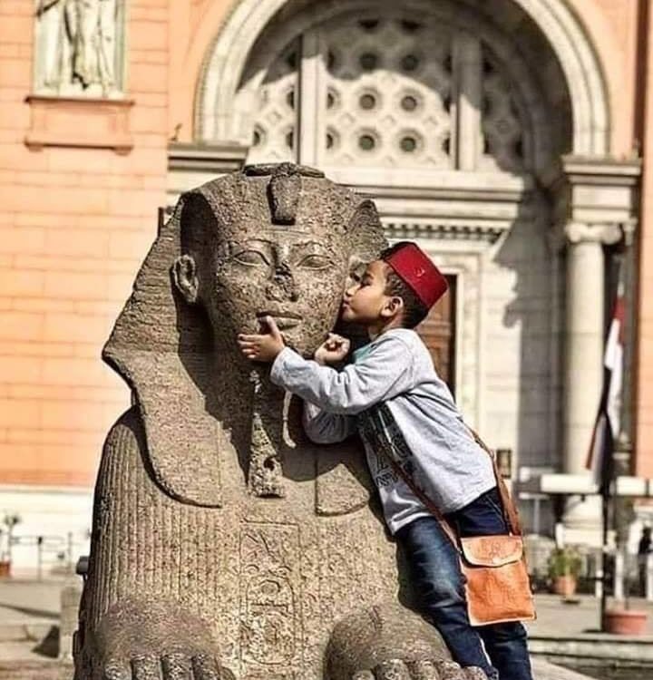 A traveler exploring the bustling streets of Cairo, immersed in Egyptian culture.