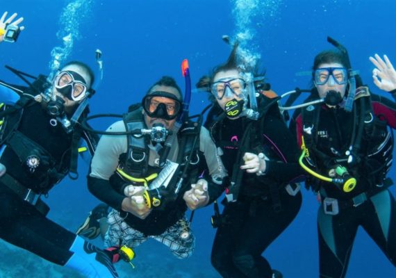 Crystal-clear waters of the Red Sea, ideal for snorkeling and diving adventures